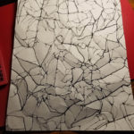 I like to use thick and thin lines to create a variety of thickness/ line quality